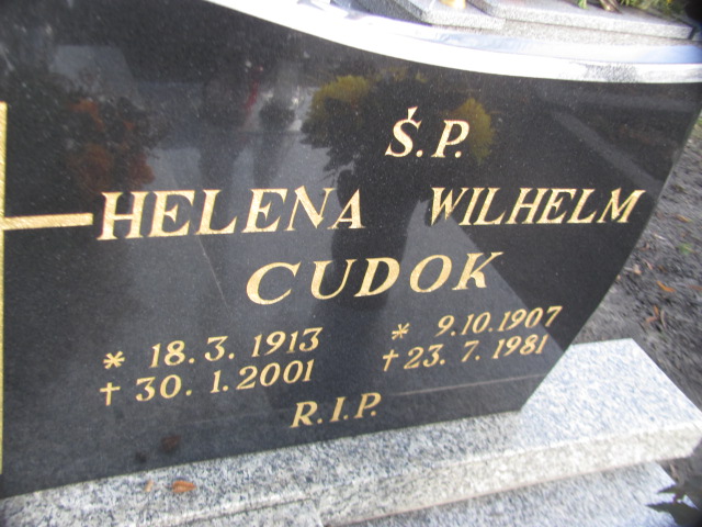 Wilhelm Cudok 1907 Zabrze Pawłów - Grobonet - Wyszukiwarka osób pochowanych