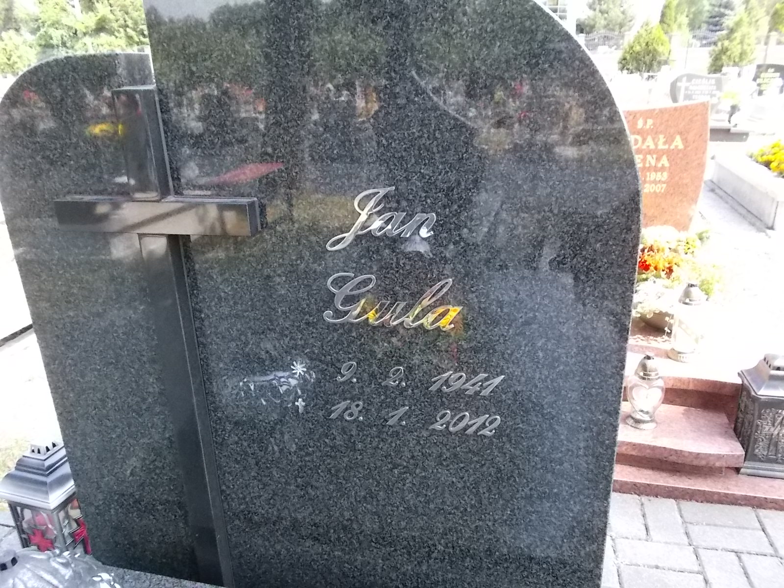 Jan Gula 1941 Zabrze Pawłów - Grobonet - Wyszukiwarka osób pochowanych