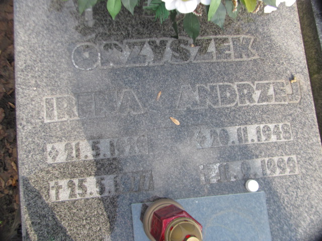 Irena Orzyszek 1926 Zabrze Pawłów - Grobonet - Wyszukiwarka osób pochowanych
