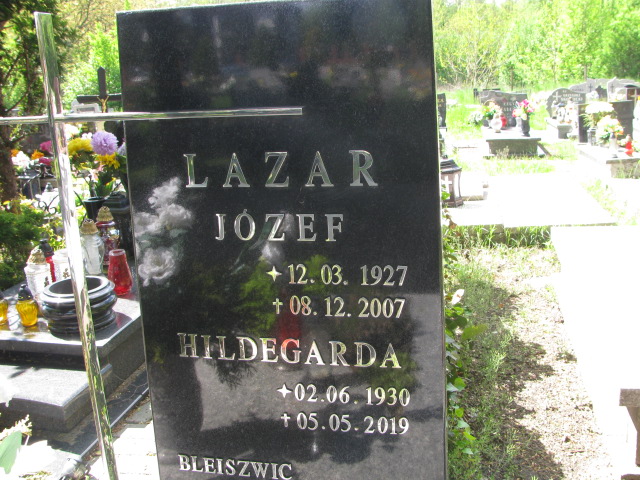 Józef Lazar 1927 Zabrze Pawłów - Grobonet - Wyszukiwarka osób pochowanych