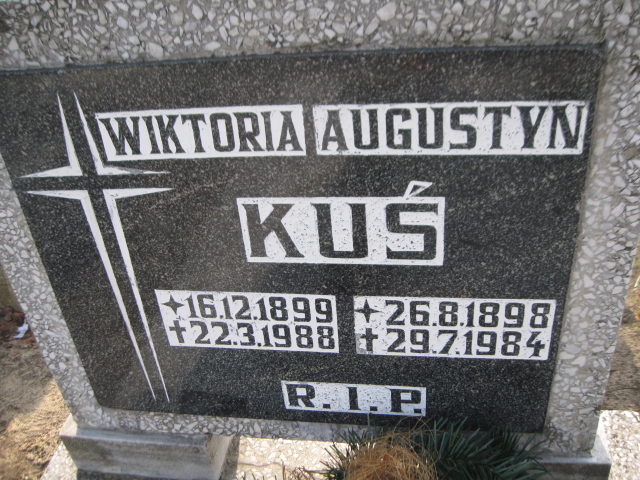 Wiktoria Kuś 1899 Zabrze Pawłów - Grobonet - Wyszukiwarka osób pochowanych