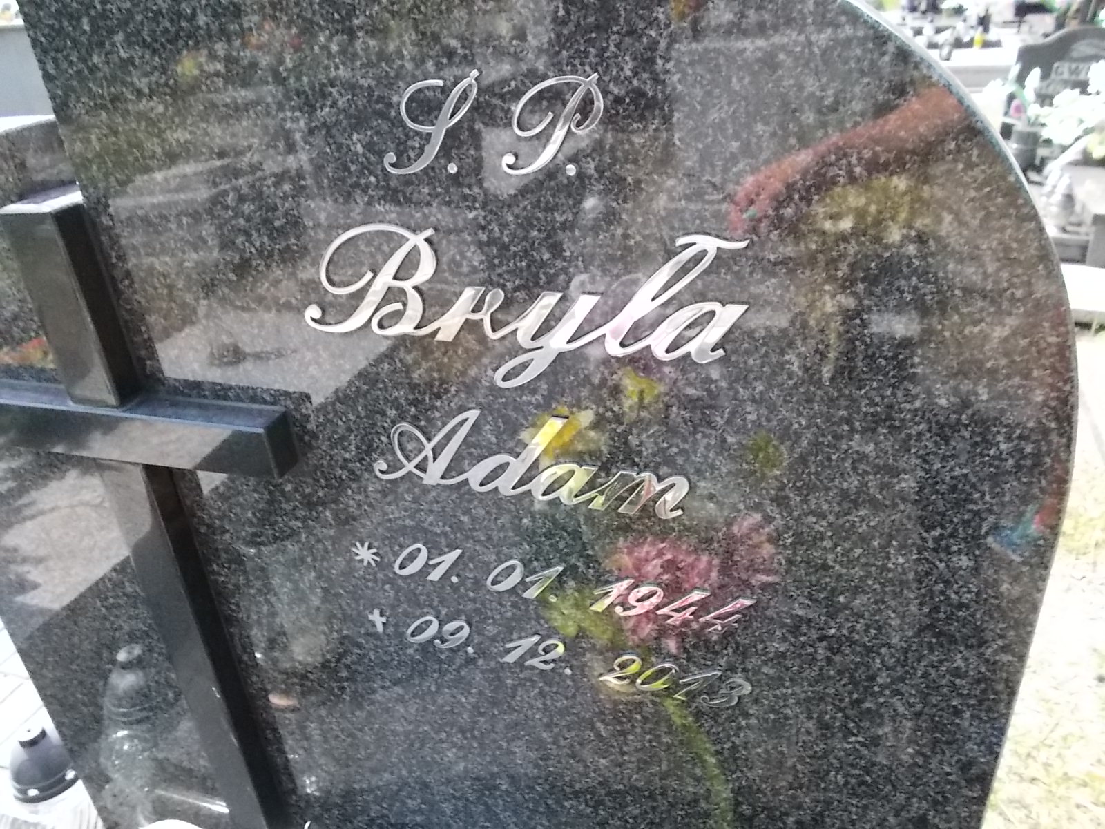 Adam Bryła 1944 Zabrze Pawłów - Grobonet - Wyszukiwarka osób pochowanych