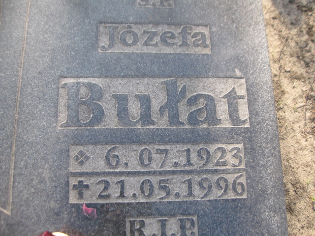 Józefa Bułat 1923 Zabrze Pawłów - Grobonet - Wyszukiwarka osób pochowanych