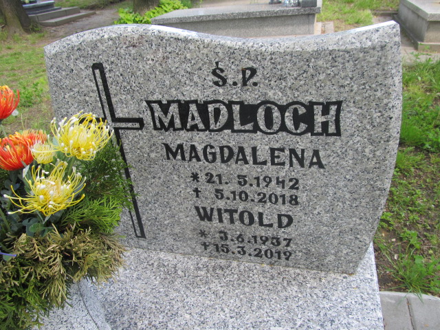 Magdalena Madloch 1942 Zabrze Pawłów - Grobonet - Wyszukiwarka osób pochowanych