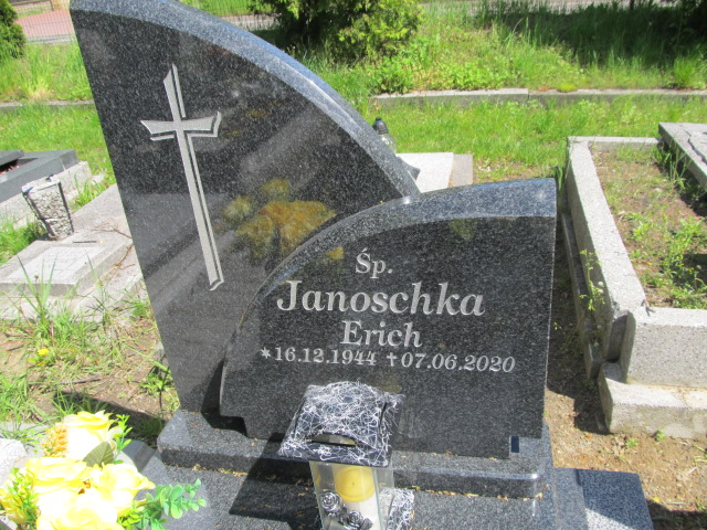 Erich Janoschka 1944 Zabrze Pawłów - Grobonet - Wyszukiwarka osób pochowanych