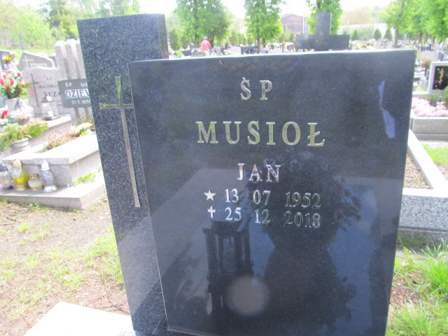 Jan Musioł 1952 Zabrze Pawłów - Grobonet - Wyszukiwarka osób pochowanych
